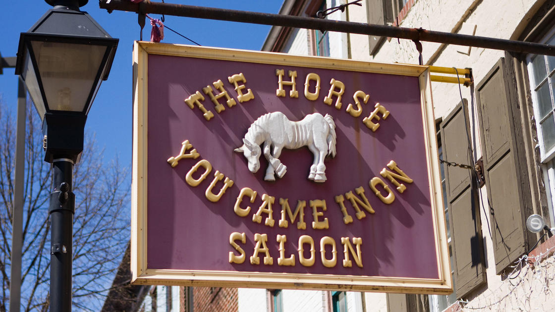 Horse You Came In On Saloon Baltimore