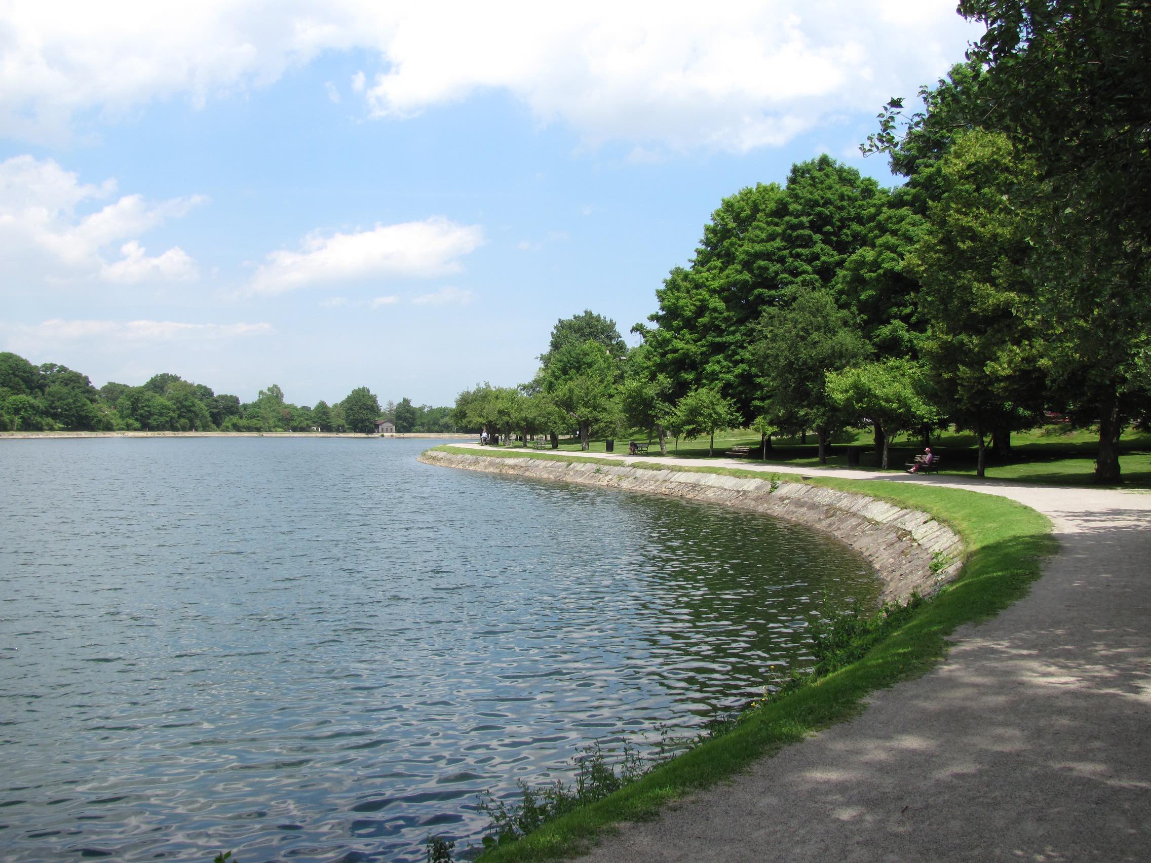 Brookline Reservoir Park Boston