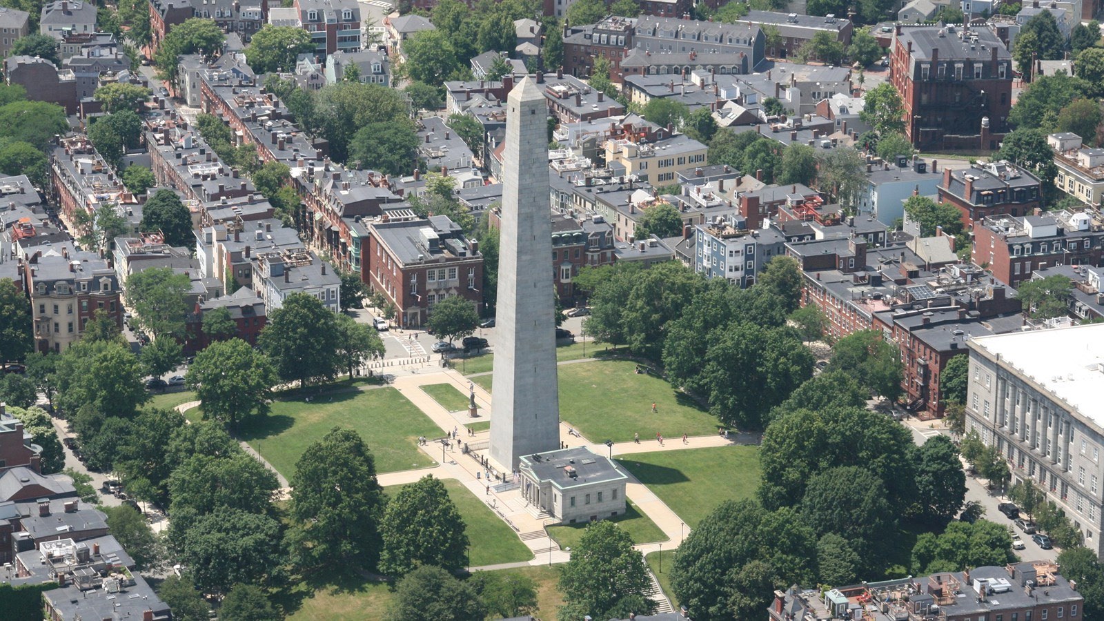 Bunker Hill Monument in Boston