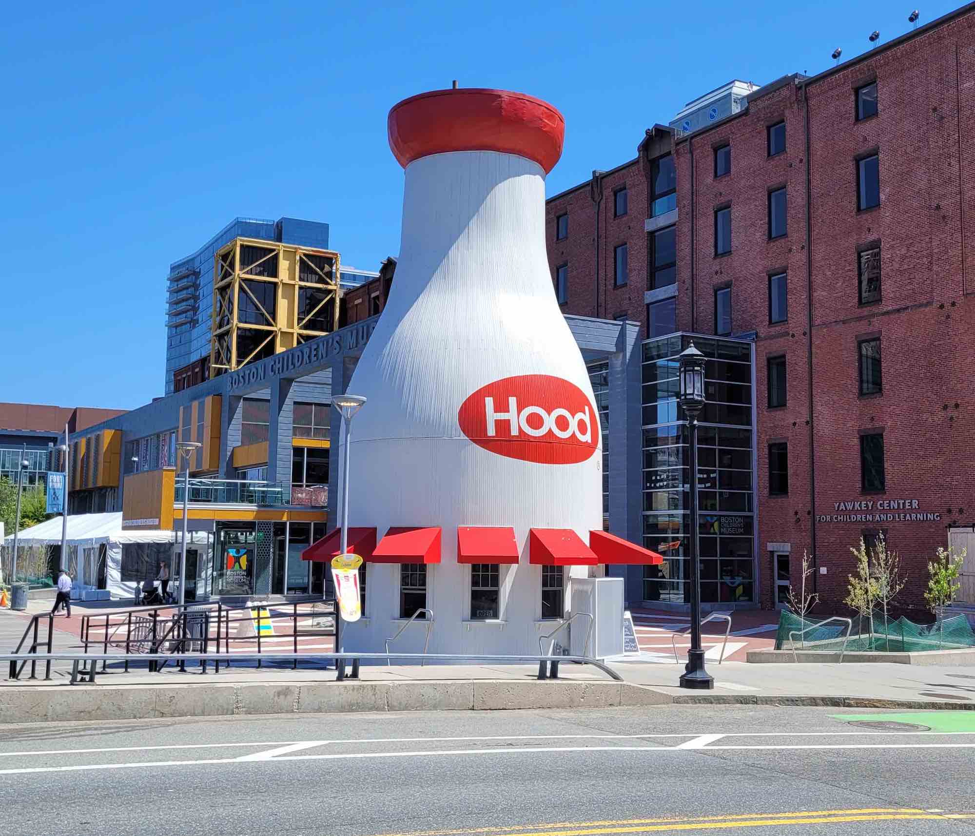 Hood Milk Bottle Boston