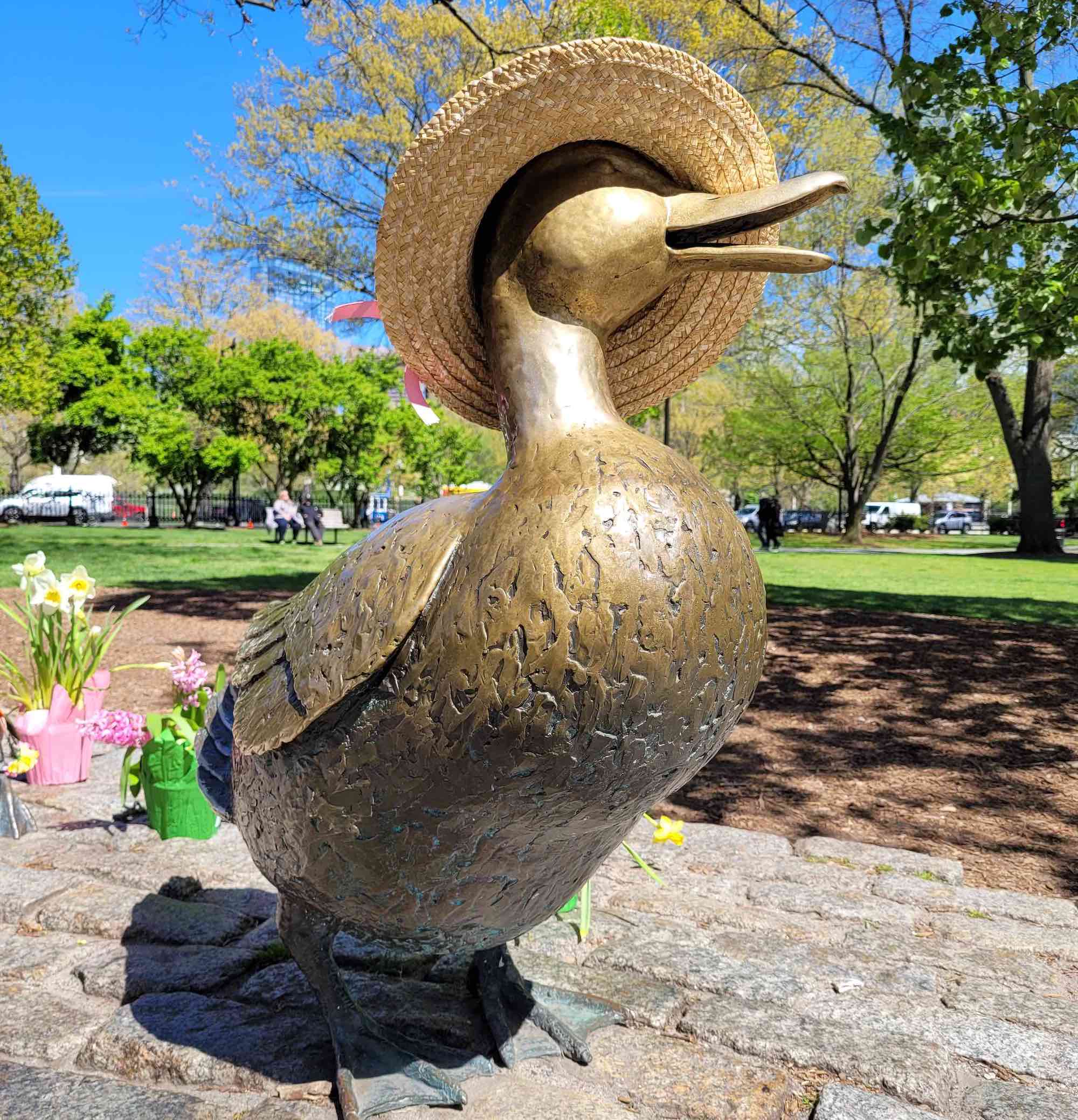 Boston Duckling Sculpture