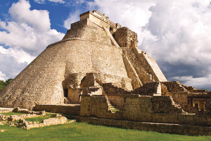 Uxmal Archaelogical Zone Mexico