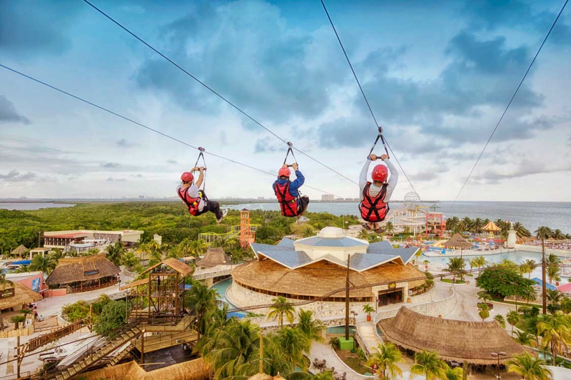 Ventura Park in Cancun Mexico