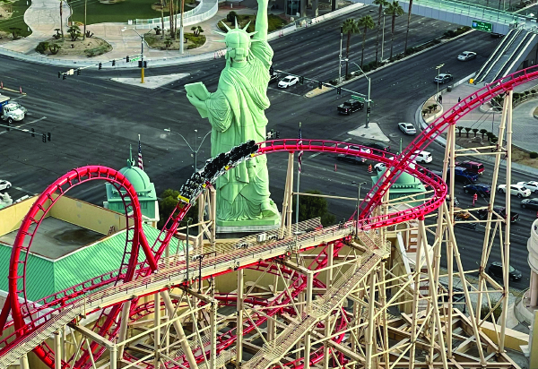 Big Apple Coaster in Las Vegas