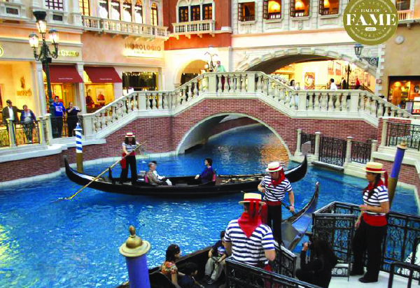 Gondola at Venetian in Las Vegas