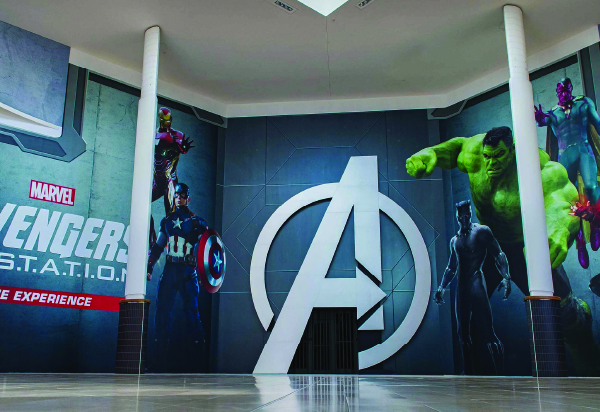 Marvel Avengers Station at Las Vegas