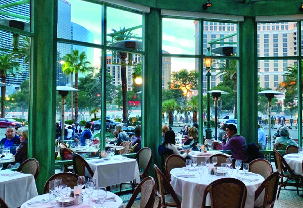 Mon Ami Gabi in Las Vegas