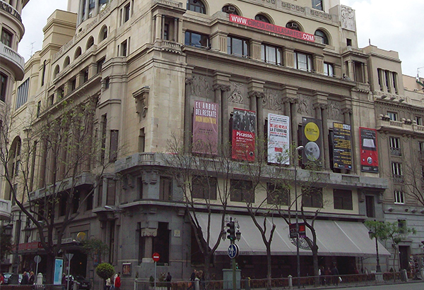 Circulo De Bellas Artes in Madrid