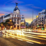 Gran Via in Madrid