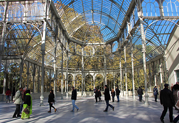 Palacio De Cristal in Madrid