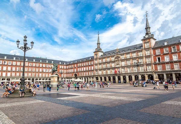 Plaza Mayor in Madrid