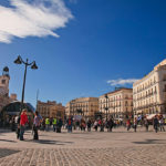 Puerta Del Sol in Madrid