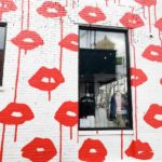 Nashville Drippy Lips Mural