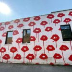 Nashville Drippy Lips Mural