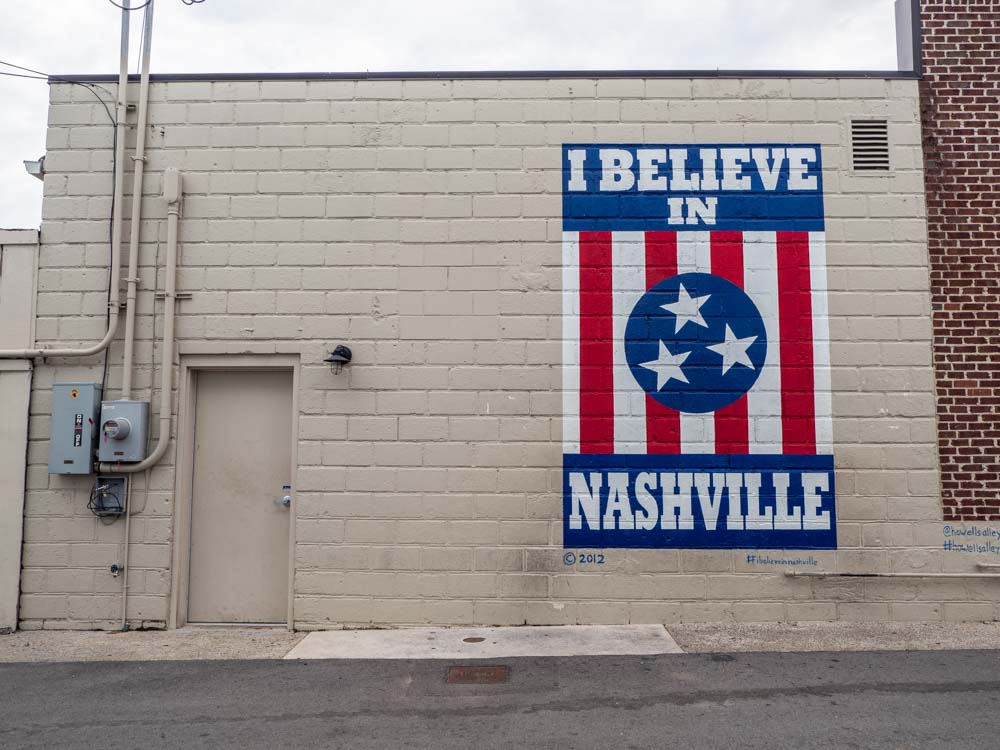 I Believe in Nashville Mural