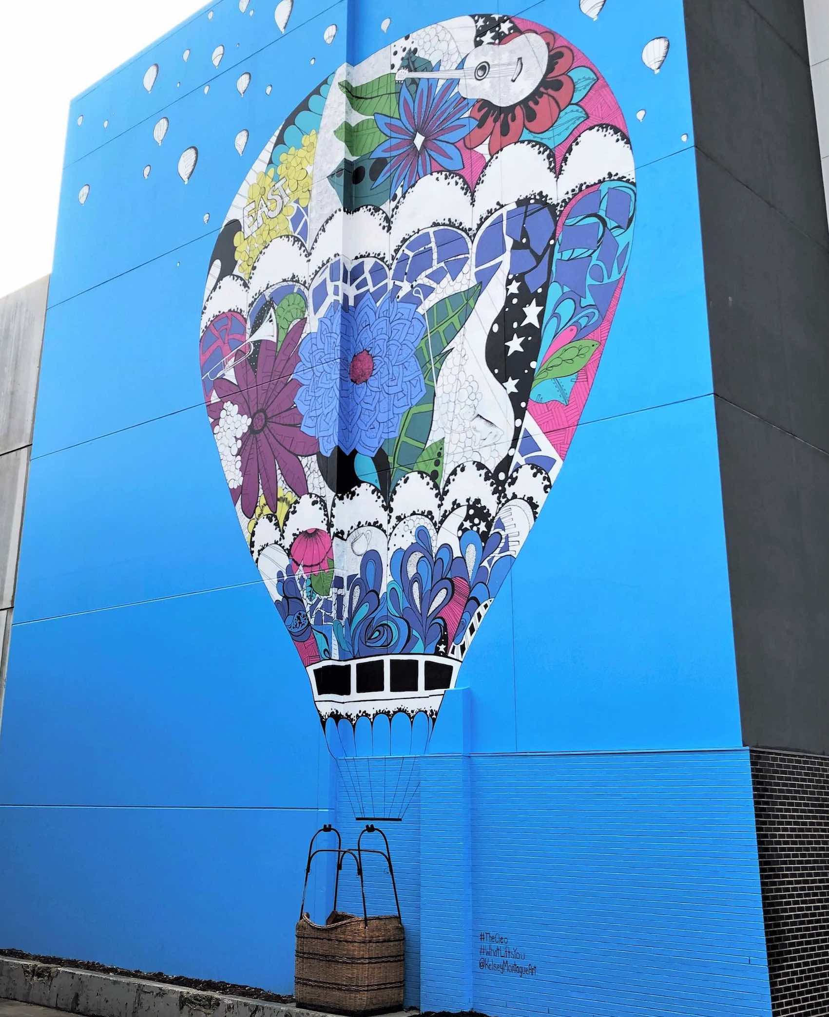 Nashville Hot Air Balloon Mural