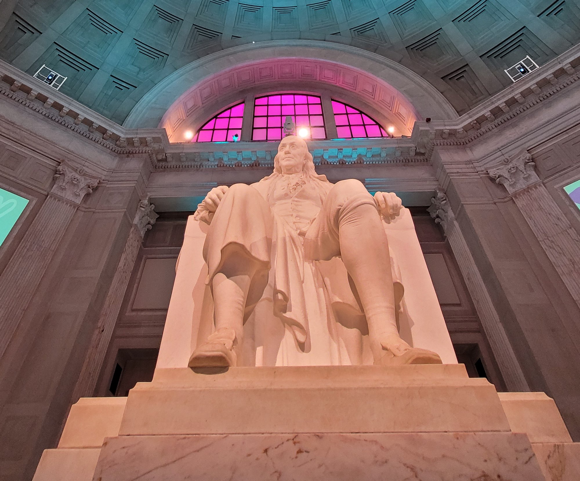 Benjamin Franklin Memorial Philadelphia