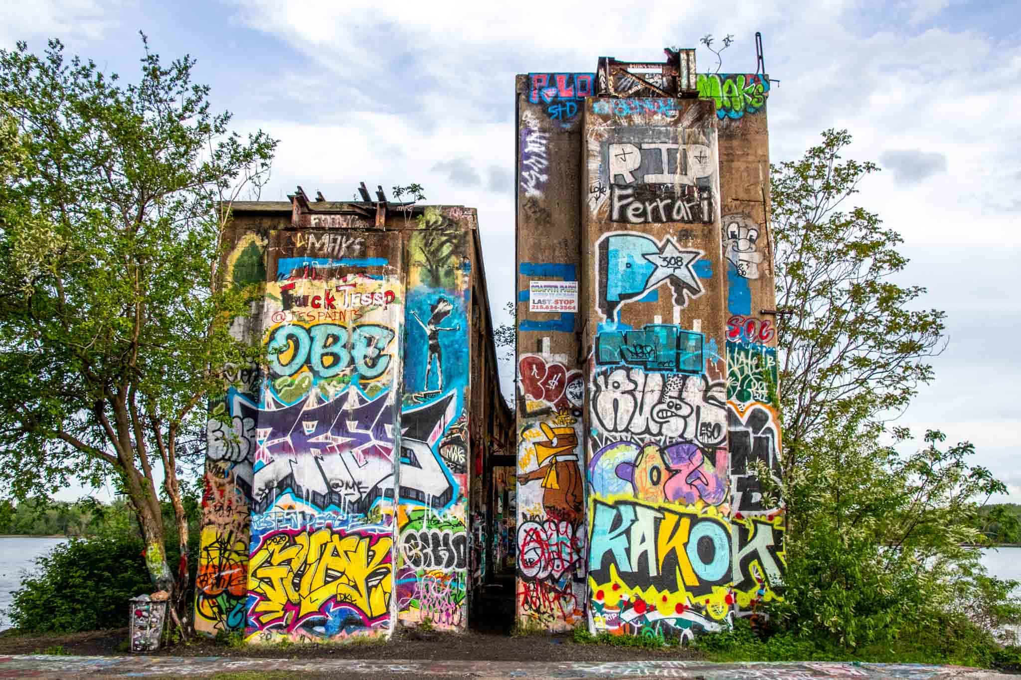 Philadelphia Graffiti Pier