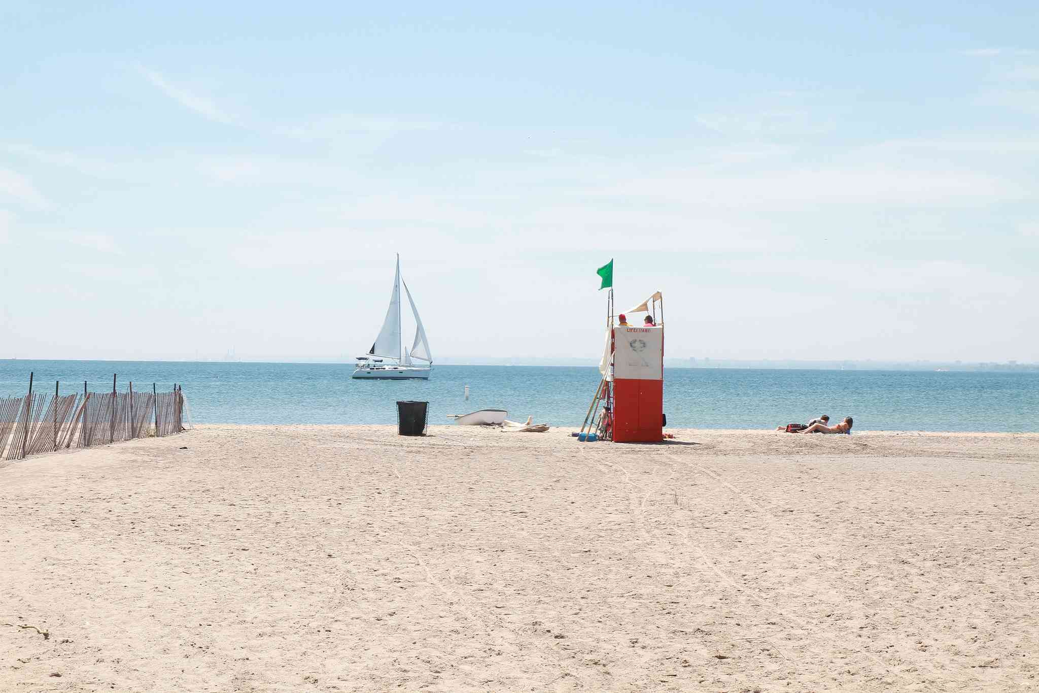 Hanlan's Point Beach Toronto