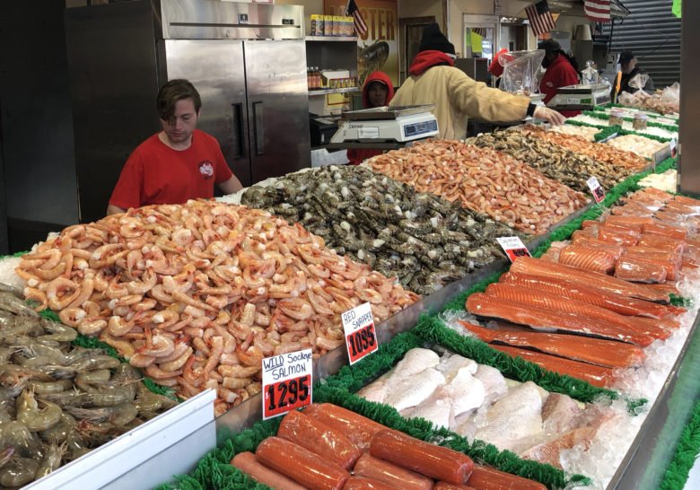 Washington DC Fish Market at the Wharf