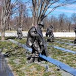 Korean War Memorial in Washington DC