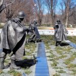 Korean War Memorial in Washington DC