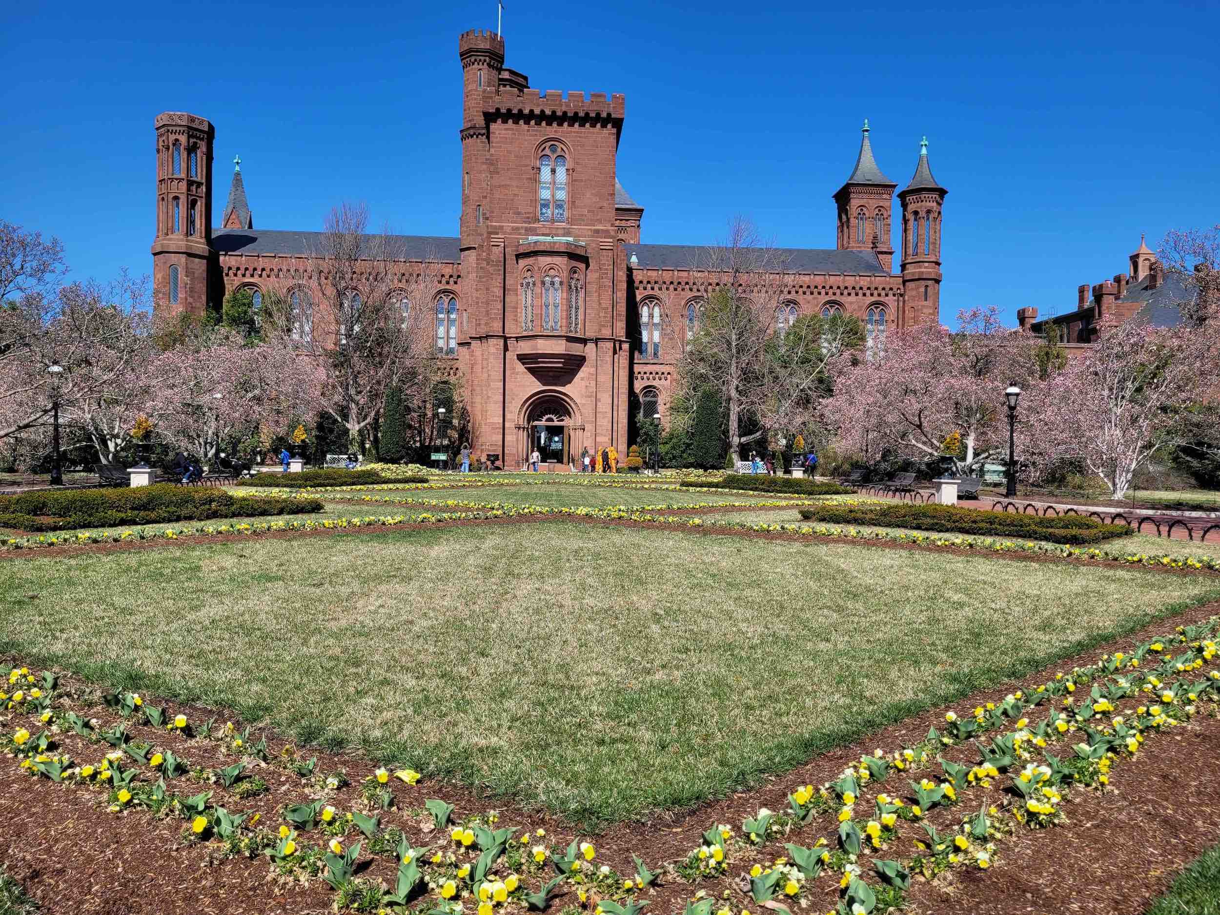 Smithsonian Castle in Washington DC