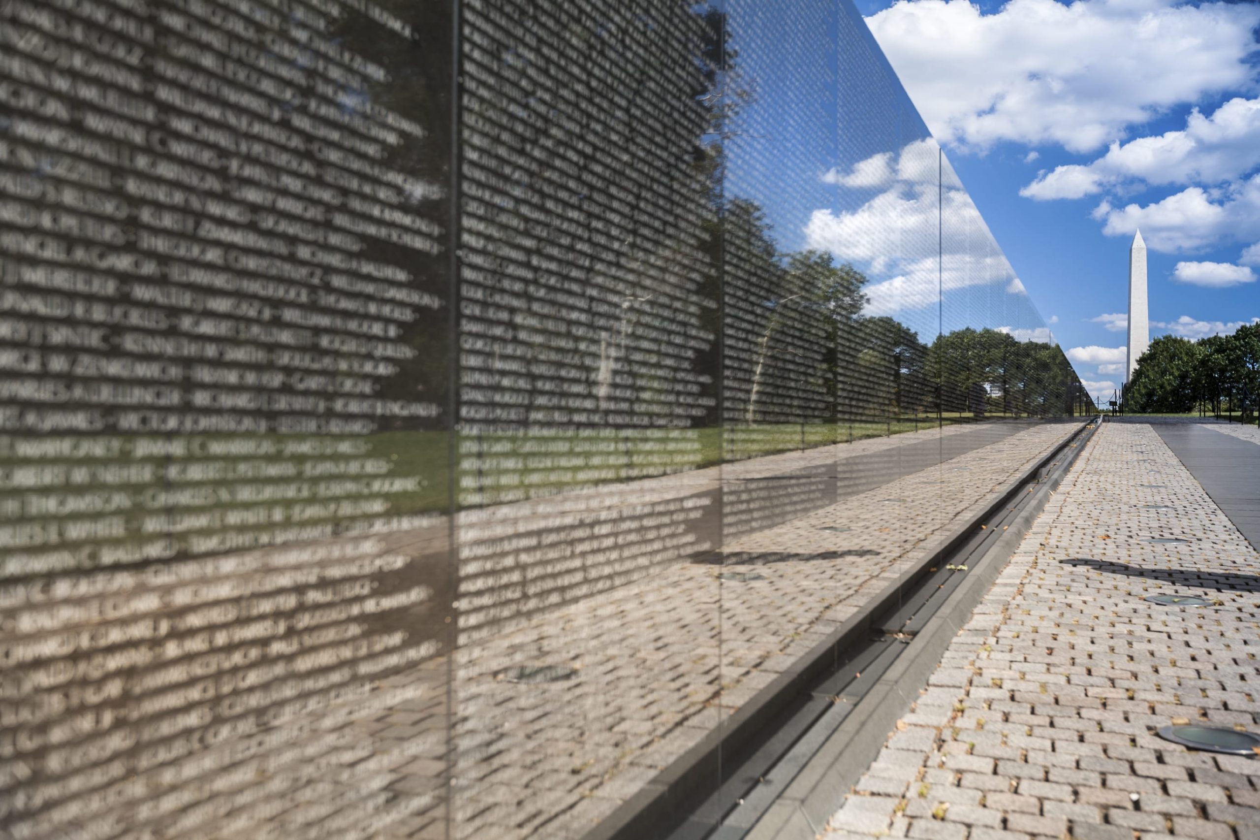 Vietnam Memorial in Washington DC